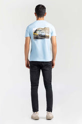 Angel Blue Fashion T-shirt JGP-URB-D265-01